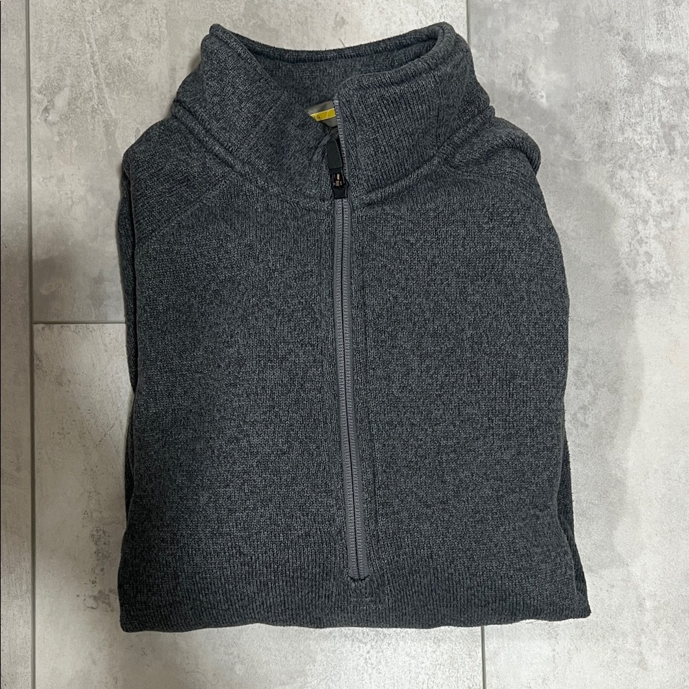 Cabela's Charcoal Zip-Up Sweater